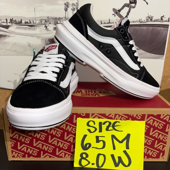 Vans Old Skool Over sz 6.5 Men’s 8.0 Women’s - Picture 1 of 12